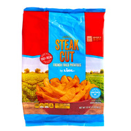 frozen steak cut French fried potatoes