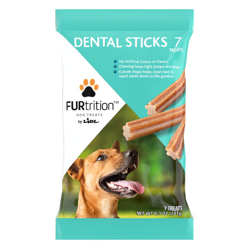 FURtrition™ dog treats, dental sticks | Lidl US