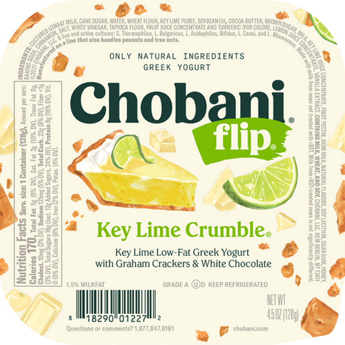 ビリヤード 314-2 FAT Chobani® Flip® low-fat Greek yogurt, key lime | Lidl US