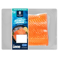 Fish Market Chilean Atlantic salmon skin on fillet portions