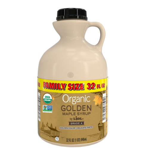 organic golden maple syrup, family size | Lidl US
