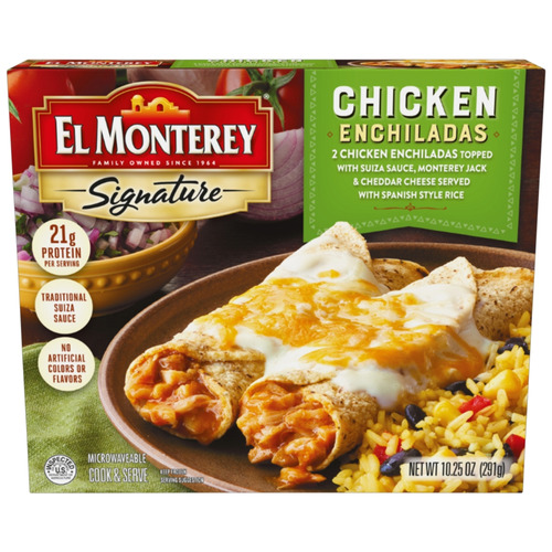 El Monterey® frozen chicken enchiladas | Lidl US