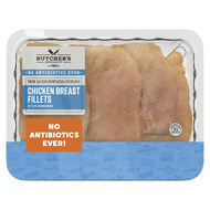 Butcher's Specialty boneless / skinless chicken breast, thin sliced