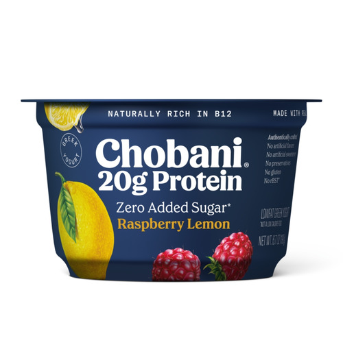 Chobani® 20g protein lowfat Greek yogurt, raspberry lemon | Lidl US