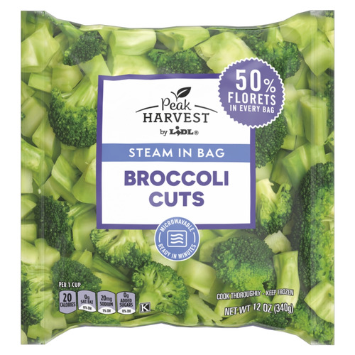 Peak Harvest frozen broccoli cuts | Lidl US