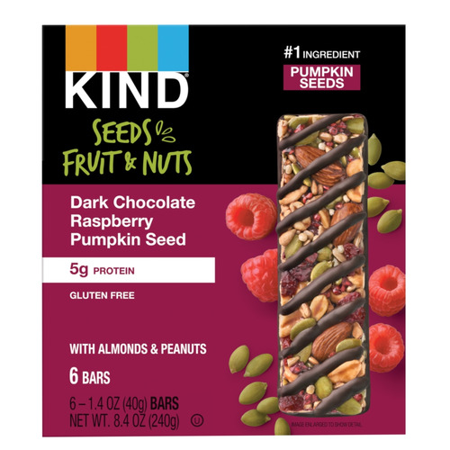 KIND seeds fruits & nuts bars, strawberry sunflower seed | Lidl US