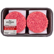 Butcher's Specialty ground beef patties, 80% lean