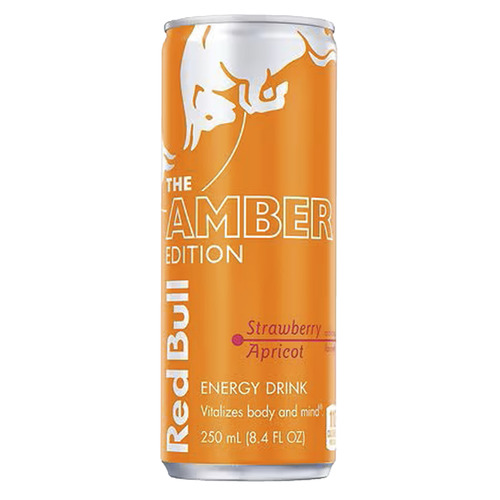 Red Bull® the amber edition energy drink, strawberry apricot | Lidl US