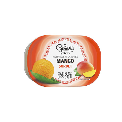 Gelatelli frozen sorbet, mango | Lidl US