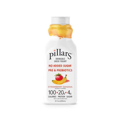 Pillars® yogurt drink, strawberry banana | Lidl US