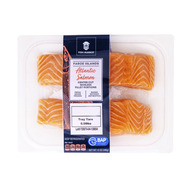 Fish Market Faroe Islands skinless center cut salmon portions